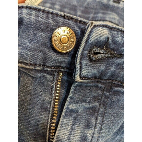 Diesel Women’s Slandy Low Rise Jeans Slim Medium Wash Super Skinny Sz 27 x 30 45 - Picture 4 of 10